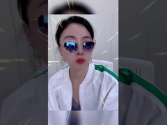 Des lunettes de soleil en acétate métallique à la mode