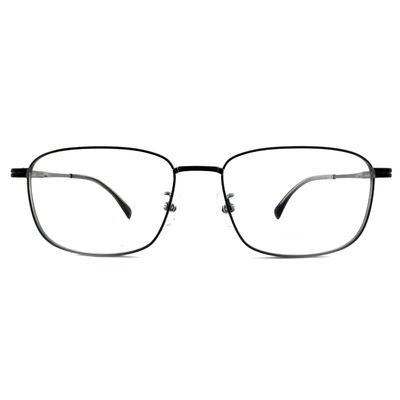 Bon prix TF3344 Cadre optique rectangulaire en titane en argent lunettes confortables pour une meilleure vision en ligne