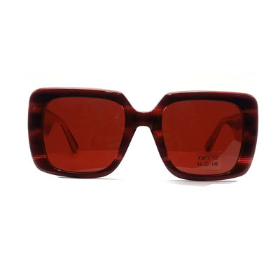 AS071l lunettes de soleil à cadre en acétate dans le style classique pour les amateurs de mode