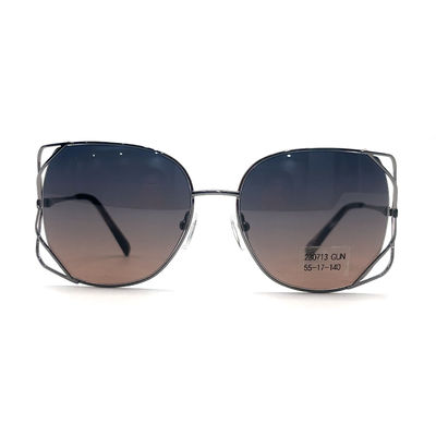Bon prix MS079 Lunettes de soleil métalliques rétro carrées avec lentilles polarisées résistantes aux rayures et charnières à ressorts online