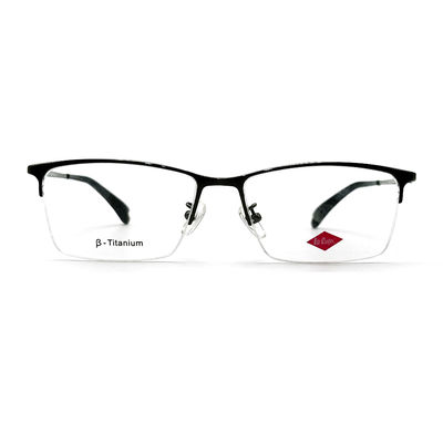 Bon prix TF3252 Cadre optique en titane style œil carré semi-sans cadre en ligne