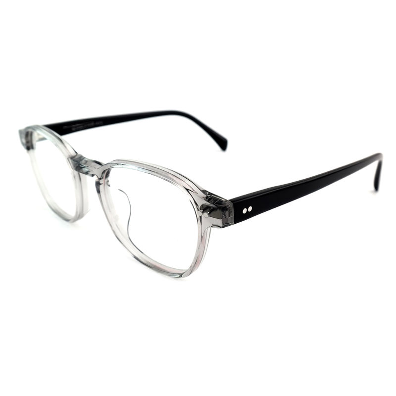 FP2616 Cadre optique en acétate à la mode Unisexe Full Rim Ronde Couleur personnalisée