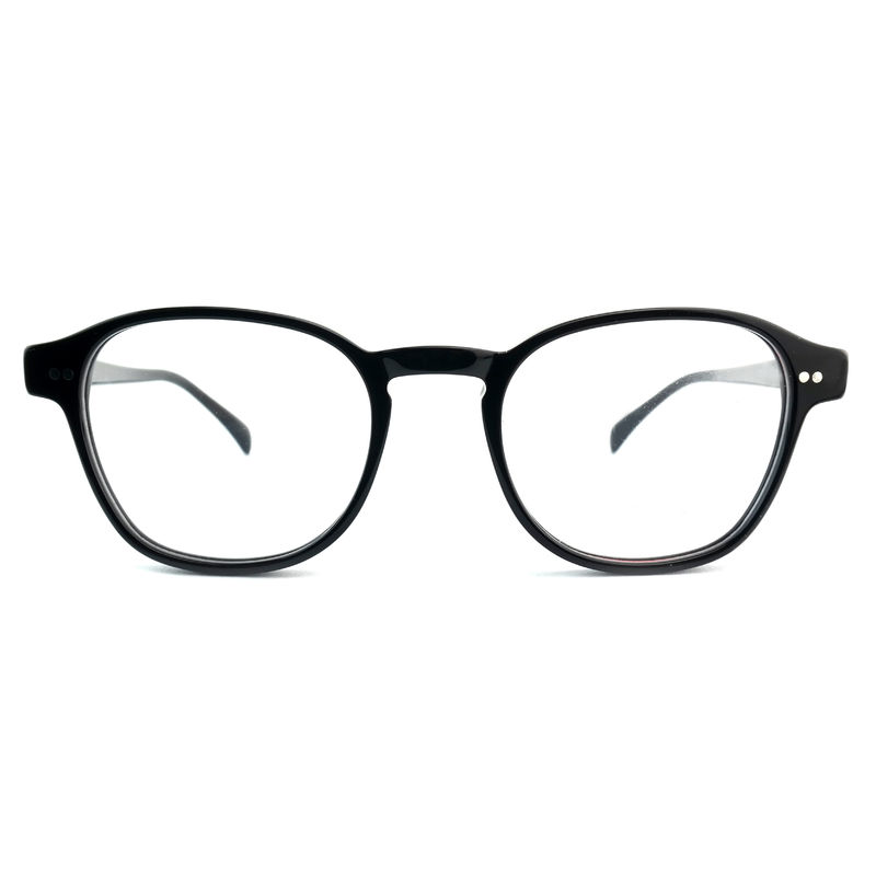FP2616 Cadre optique en acétate à la mode Unisexe Full Rim Ronde Couleur personnalisée