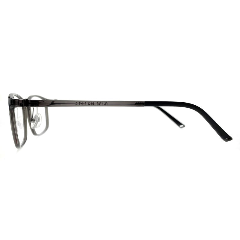 FU1767 Faible poids Flexible TR90 Cadres optiques Rectangle Couleur personnalisée