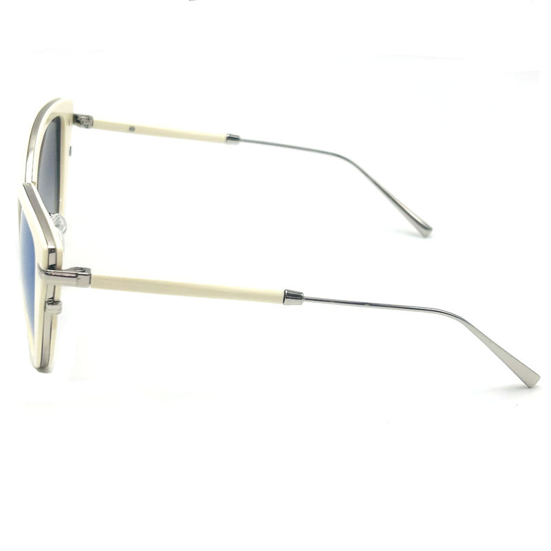 L'acétate de métal de qualité supérieure lunettes de soleil mode lunettes de soleil papillon modèle BS022,OEM & ODM