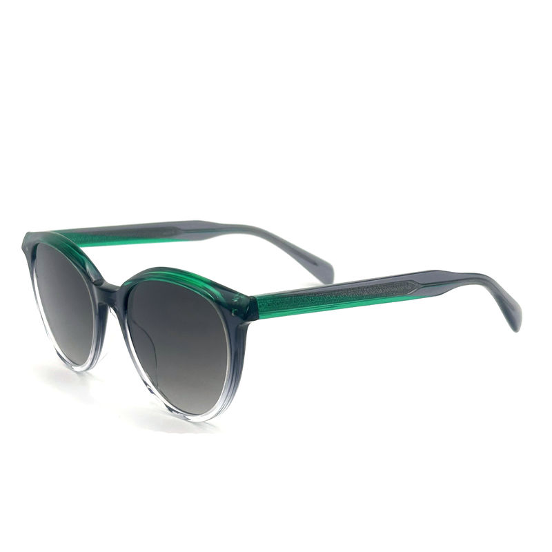 AS065 Lunettes de soleil à cadre en acétate avec matériau de lentille CR 39 pour une protection UV à la mode