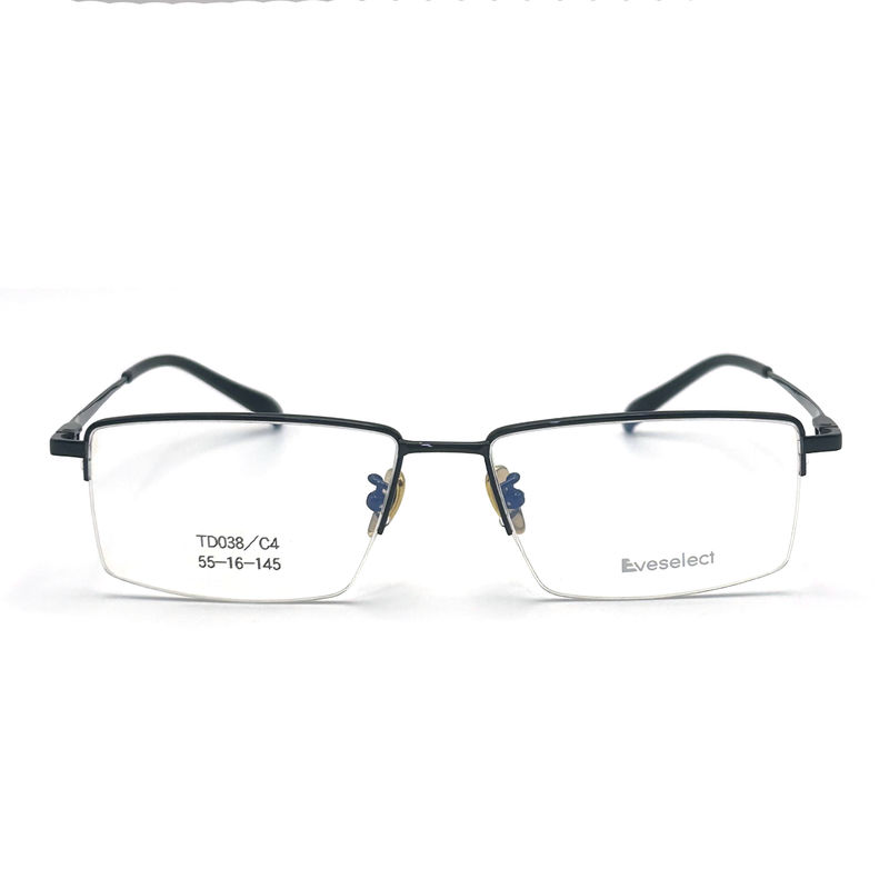 TD038 Cadre en titane sans cadre pour homme - équilibre parfait entre style et fonction