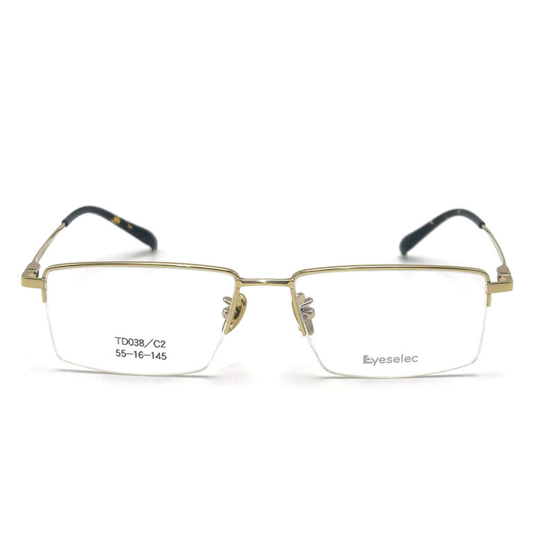 TD038 Cadre en titane sans cadre pour homme - équilibre parfait entre style et fonction