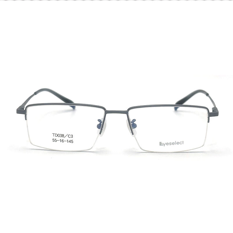 TD038 Cadre en titane sans cadre pour homme - équilibre parfait entre style et fonction