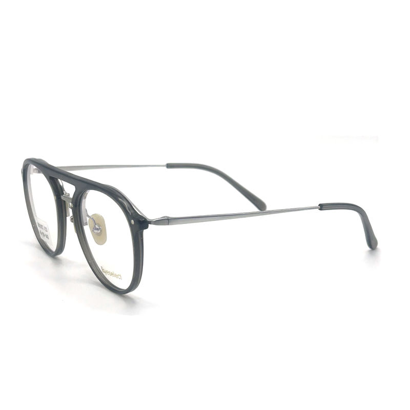 BD018T Cadres métalliques personnalisés en acétate de style vintage avec des couleurs personnalisables