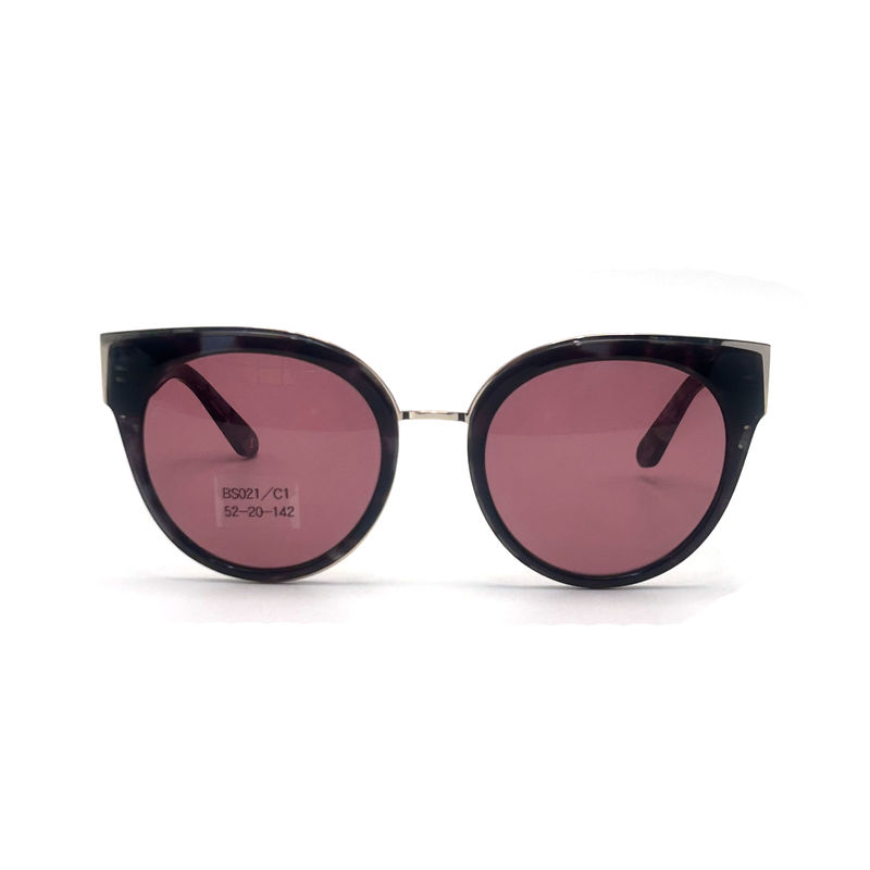 BS021 lunettes en acétate de métal disponibles dans une couleur de cadre personnalisée