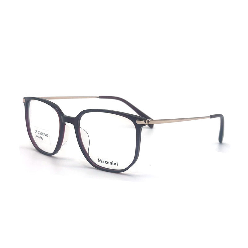 OPT COM002 Heng Yang Optical présente un cadre optique en acétate conçu pour l'usure sur ordonnance