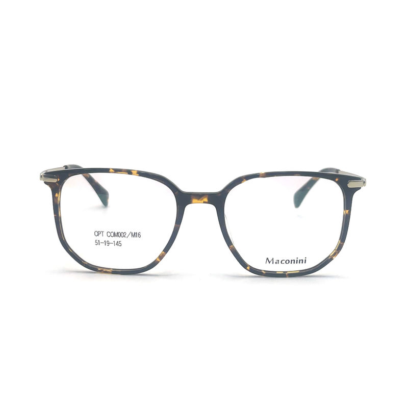 OPT COM002 Heng Yang Optical présente un cadre optique en acétate conçu pour l'usure sur ordonnance