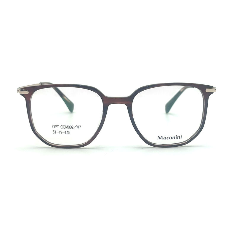 OPT COM002 Heng Yang Optical présente un cadre optique en acétate conçu pour l'usure sur ordonnance
