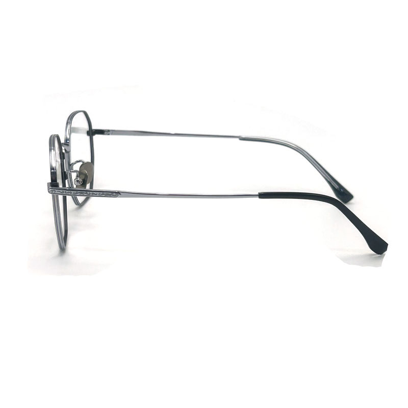 Cadres optiques en titane TD086 avec revêtement antireflet et charnières flexibles - parfaits pour un usage quotidien