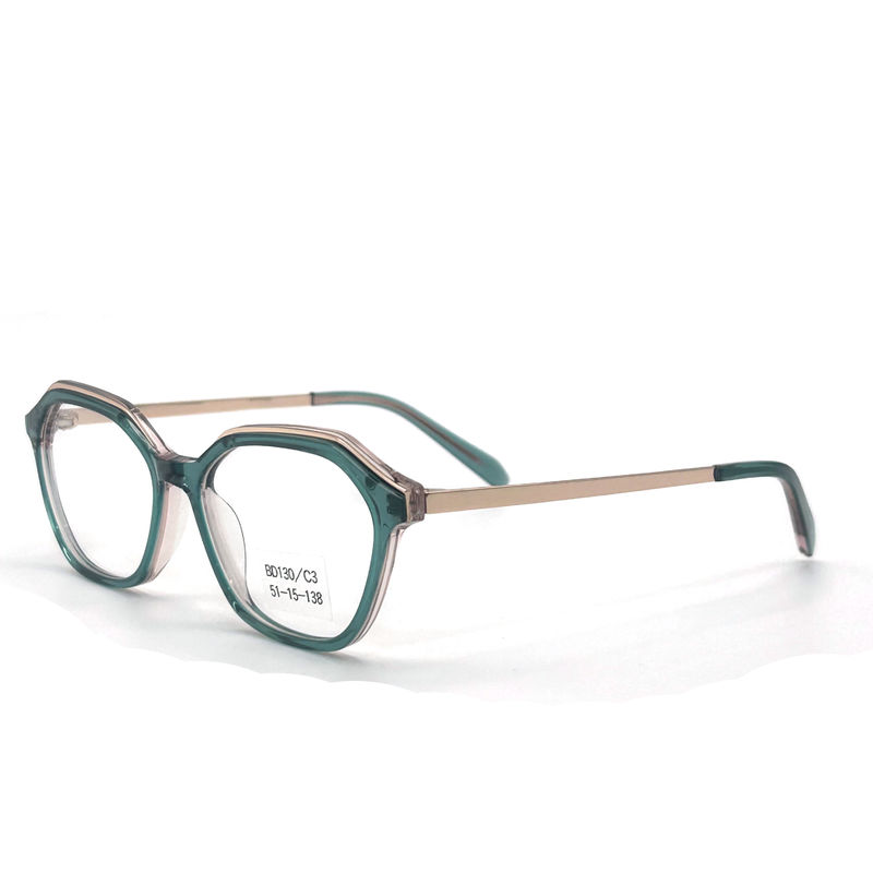 BD130 Cadres métalliques en acétate personnalisés Sélection vintage/à la mode