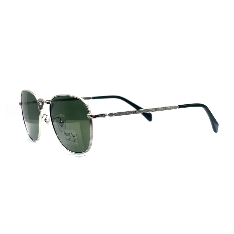 MS073 Lunettes de soleil à cadre métallique vintage avec revêtement réfléchissant