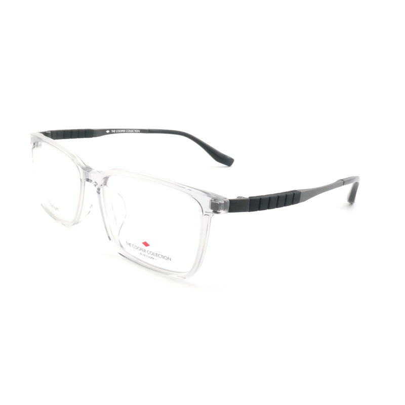 TPC3409 Cadre optique en acétate de titane pour hommes - lunettes légères et durables pour un usage quotidien