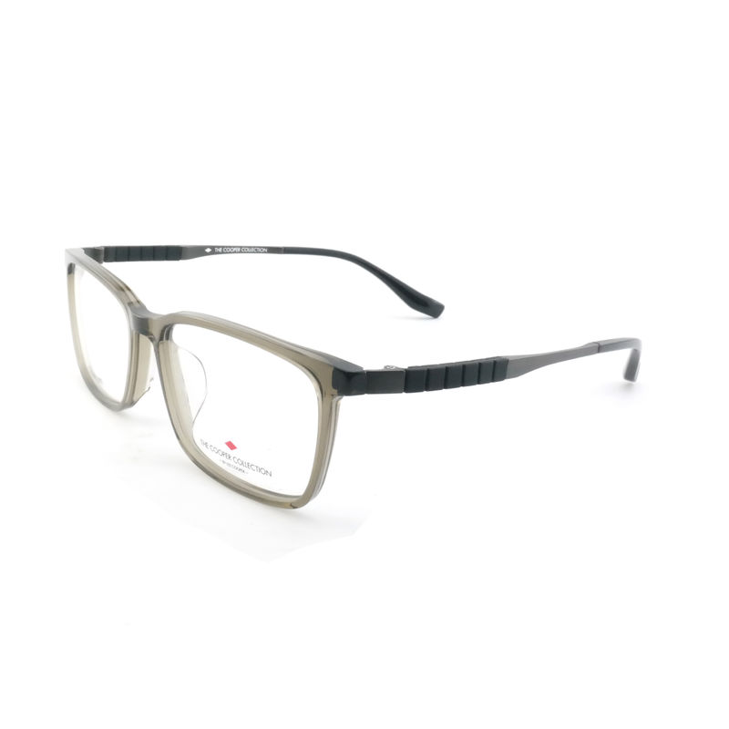 TPC3409 Cadre optique en acétate de titane pour hommes - lunettes légères et durables pour un usage quotidien