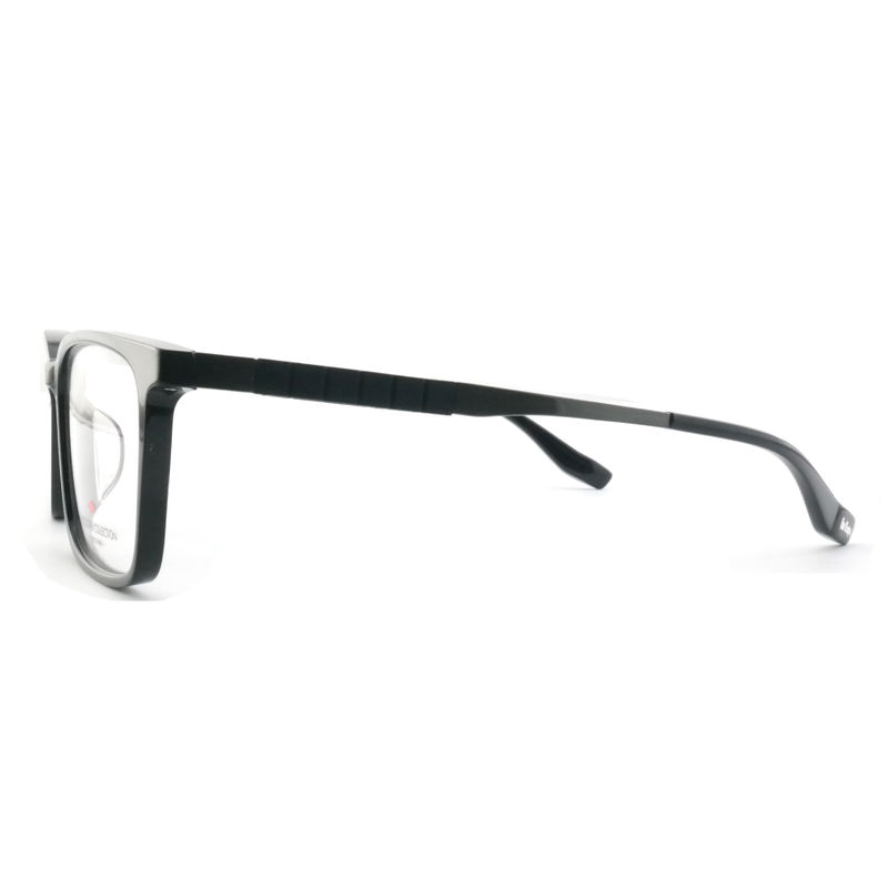 TPC3409 Cadre optique en acétate de titane pour hommes - lunettes légères et durables pour un usage quotidien