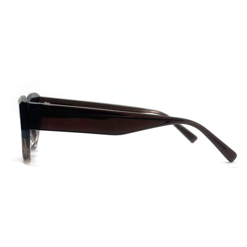 AS073 Lunettes de soleil à cadre en acétate pour femmes avec matériau de lentille CR 39 et style élégant