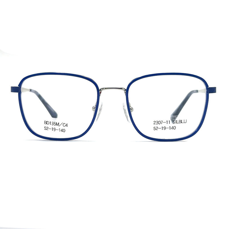 BD135M Cadres métalliques en acétate unisexe avec couleur de cadre personnalisée Genre et couleur de cadre