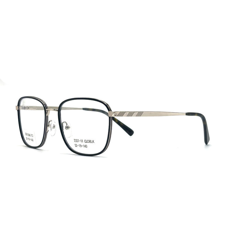 BD135M Cadres métalliques en acétate unisexe avec couleur de cadre personnalisée Genre et couleur de cadre