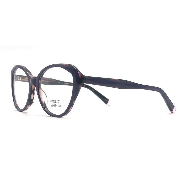Cadre optique en acétate AD208 pour femme avec une combinaison parfaite de style et de confort