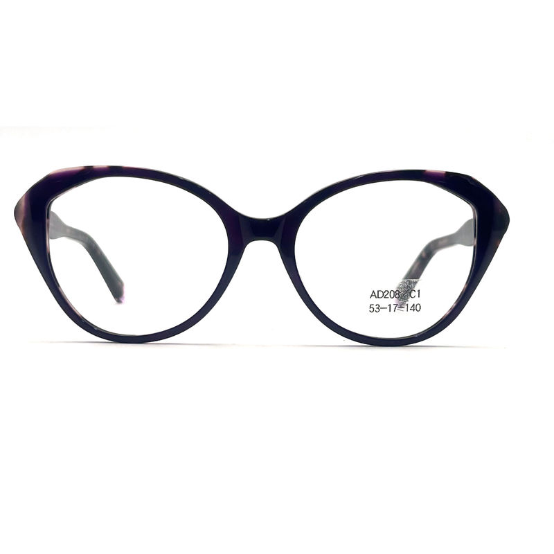 Cadre optique en acétate AD208 pour femme avec une combinaison parfaite de style et de confort