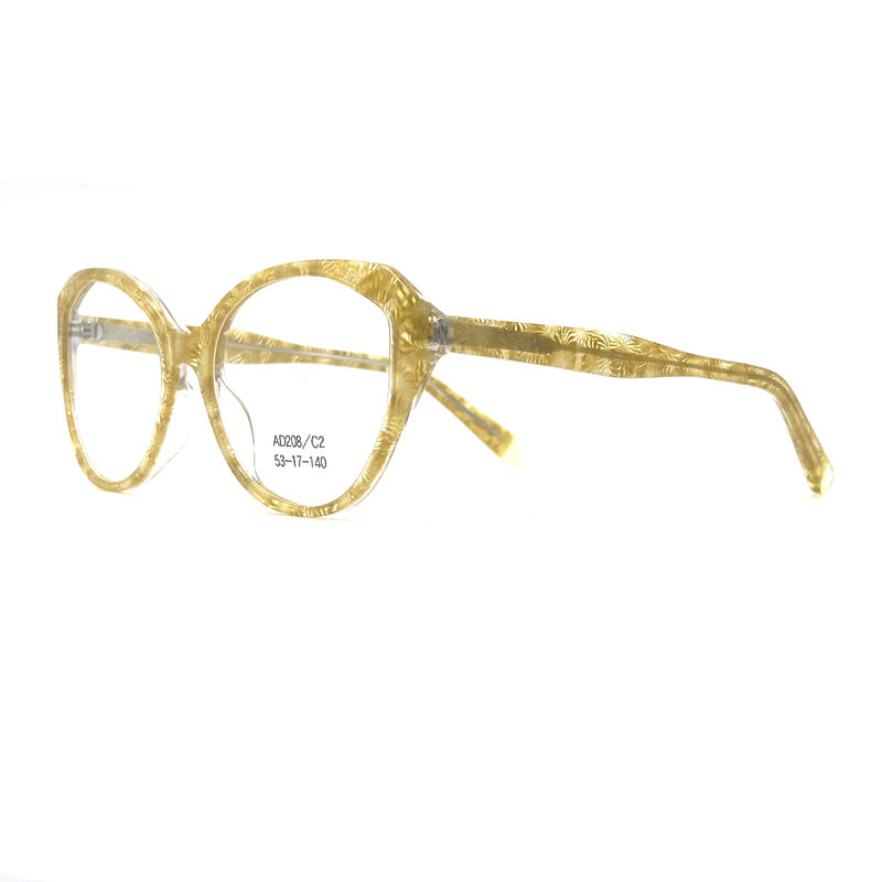 Cadre optique en acétate AD208 pour femme avec une combinaison parfaite de style et de confort