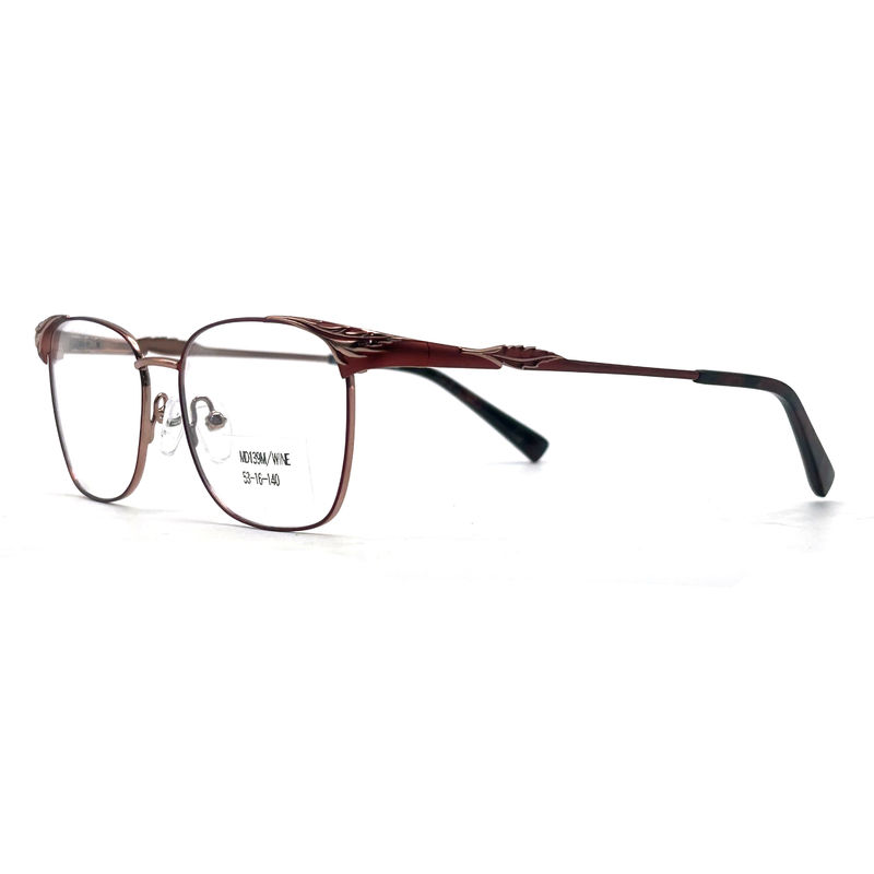 MD139M Cadres optiques métalliques pour femmes en taille 53-16-140 pour un look à la mode