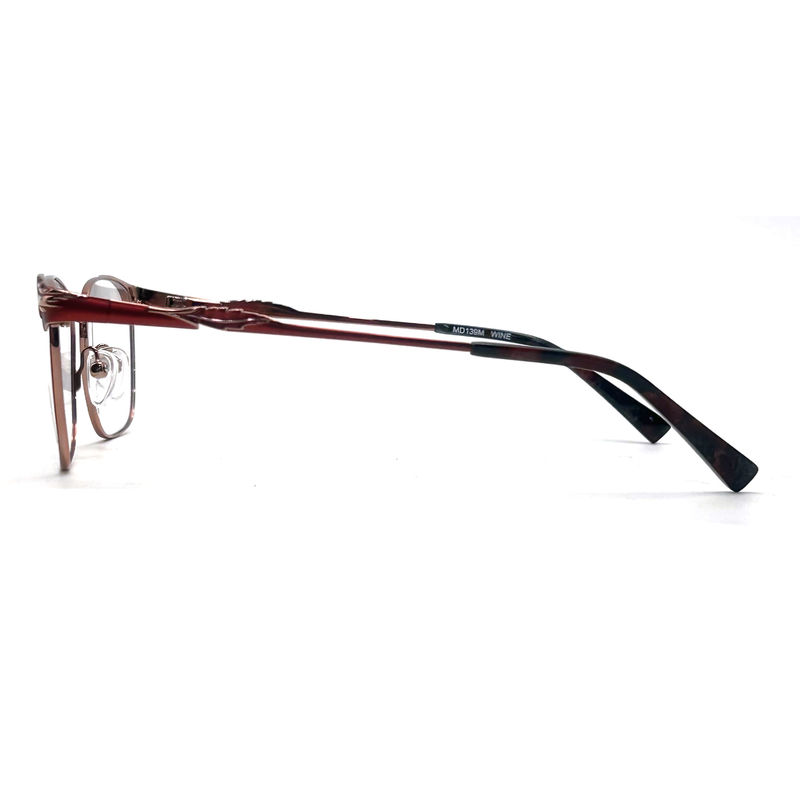 MD139M Cadres optiques métalliques pour femmes en taille 53-16-140 pour un look à la mode