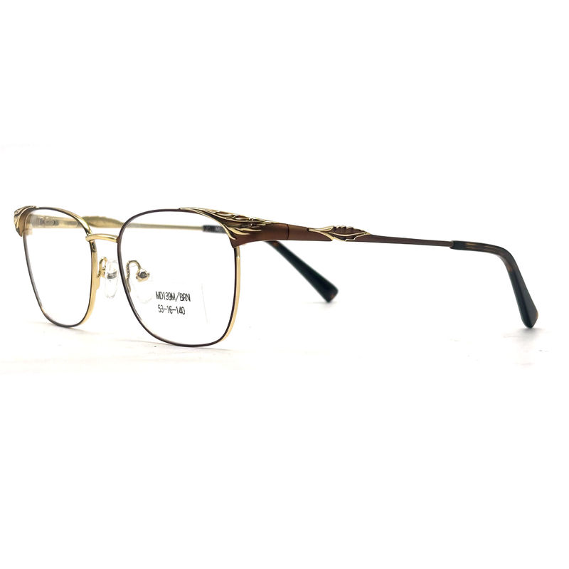 MD139M Cadres optiques métalliques pour femmes en taille 53-16-140 pour un look à la mode