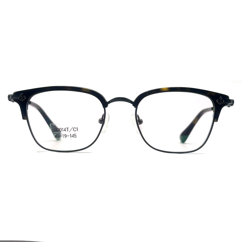 BD014T lunettes de lecture optique ronde de style vintage Anti lumière bleue pour femme