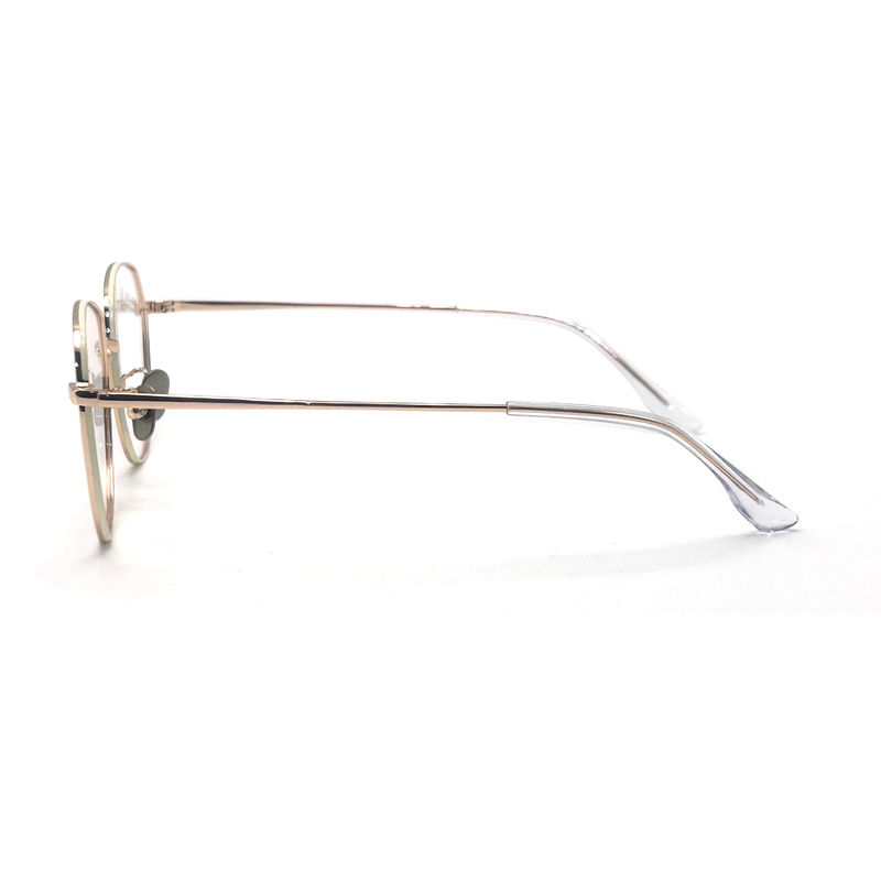 MD111 Cadres optiques métalliques en acier inoxydable Taille du cadre durable 53-17-145