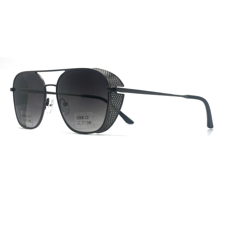MS083 Cadres optiques métalliques pour hommes avec longueur de temple de 145 mm en acier inoxydable