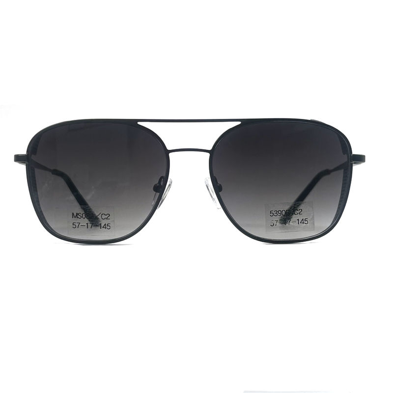 MS083 Cadres optiques métalliques pour hommes avec longueur de temple de 145 mm en acier inoxydable