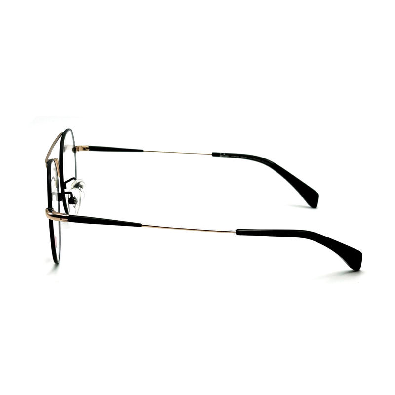 FM3221 Cadres optiques ronds en acier inoxydable unisexe avec taille de cadre 50-20-142