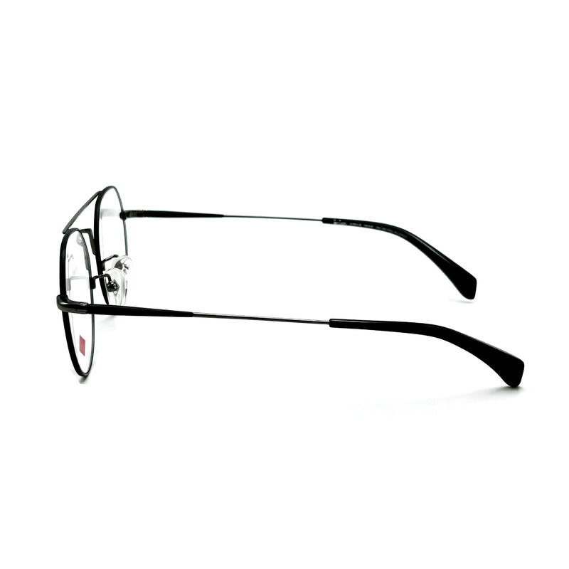 FM3221 Cadres optiques ronds en acier inoxydable unisexe avec taille de cadre 50-20-142