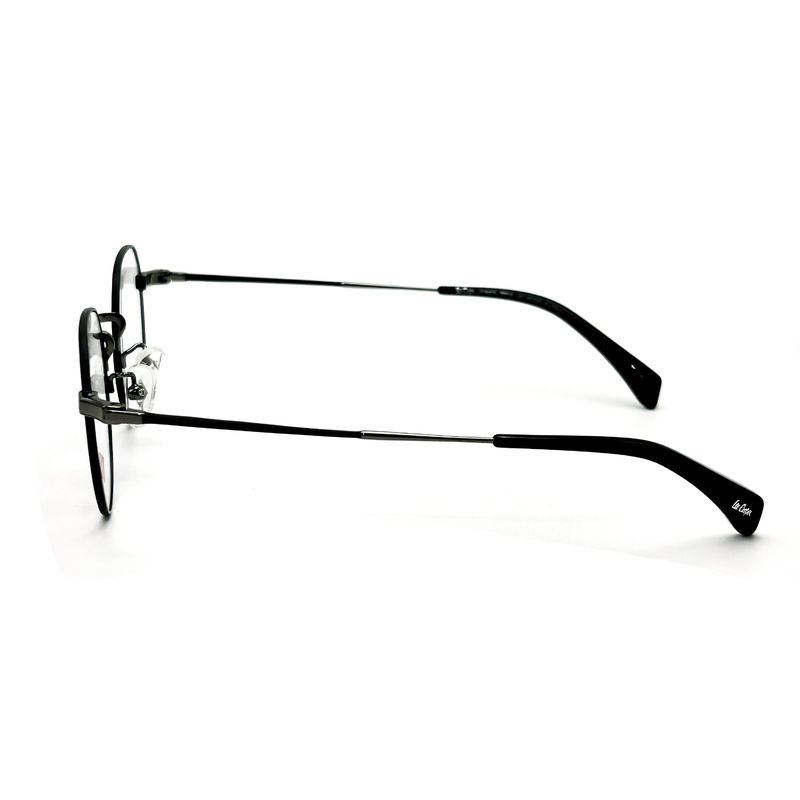 FM3222 Unisexe carré en acier inoxydable cadre métallique optique Taille 46-21-142