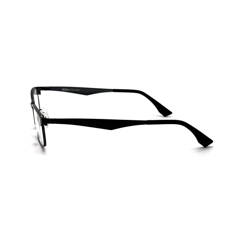 FM7077 Cadres optiques rectangulaires en acier inoxydable 54-17-140 Taille avec 140 mm de longueur de temple