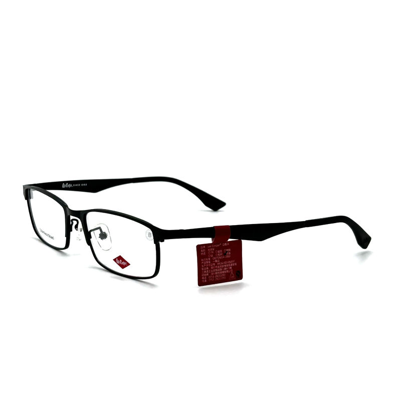 FM7077 Cadres optiques rectangulaires en acier inoxydable 54-17-140 Taille avec 140 mm de longueur de temple