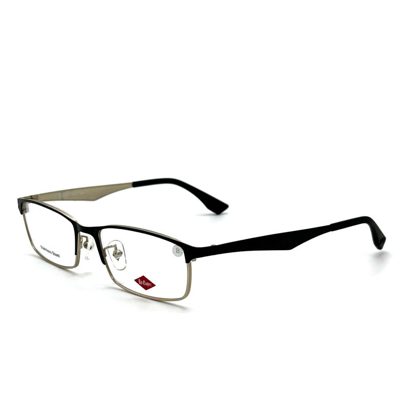 FM7077 Cadres optiques rectangulaires en acier inoxydable 54-17-140 Taille avec 140 mm de longueur de temple