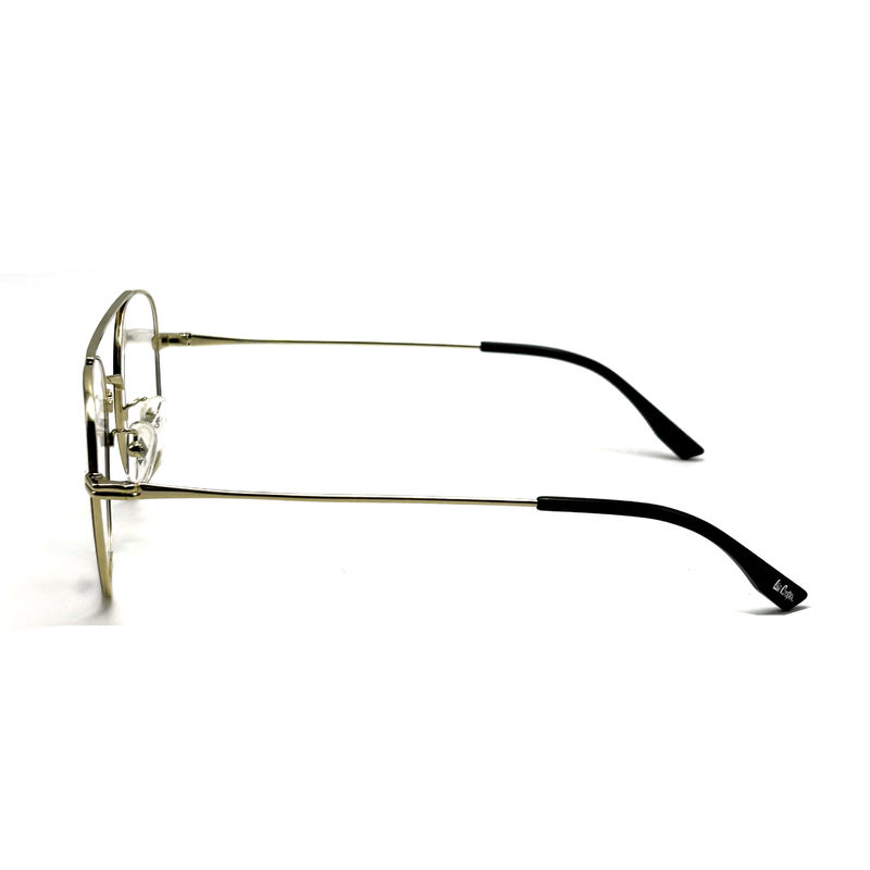 FM7112 Cadre métallique optique unisexe carré en acier inoxydable Taille 53-20-145