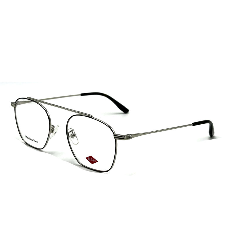 FM7115 Femmes Cadres métalliques optiques en acier inoxydable avec forme de cadre rond 50-19-142