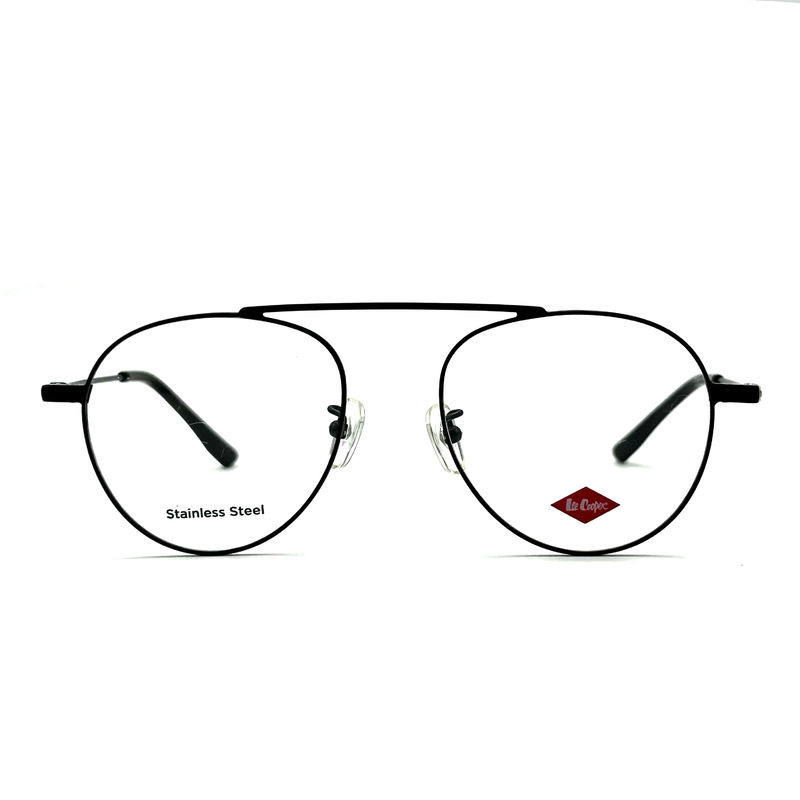 FM7115 Femmes Cadres métalliques optiques en acier inoxydable avec forme de cadre rond 50-19-142