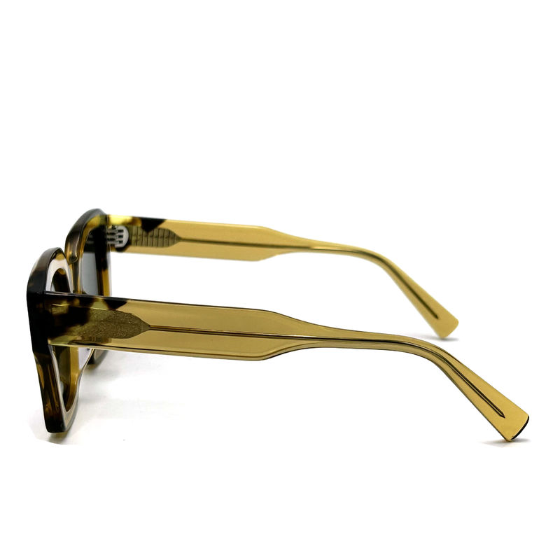 AS097 lunettes de soleil à cadre en acétate avec lentilles CR 39 L'aspect des yeux des femmes Lunettes de soleil protégées UV