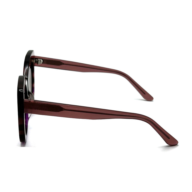 Les lunettes de soleil à l'acétate de forme carrée pour femmes 100% protection UV-modèle AS104,Fabrique OEM de lunettes de soleil