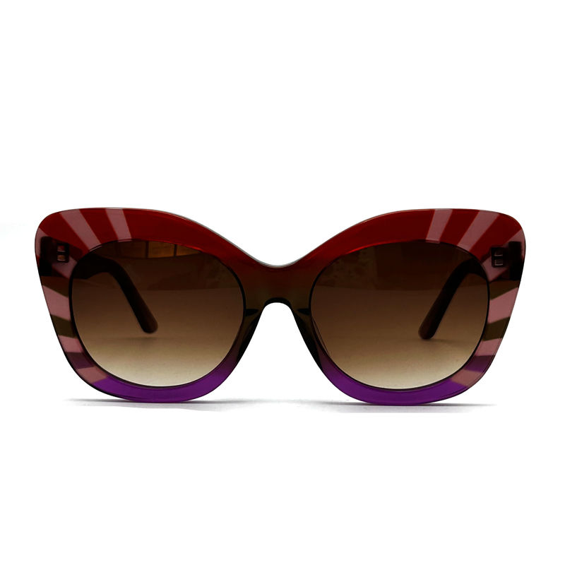 Les lunettes de soleil à l'acétate de forme carrée pour femmes 100% protection UV-modèle AS104,Fabrique OEM de lunettes de soleil