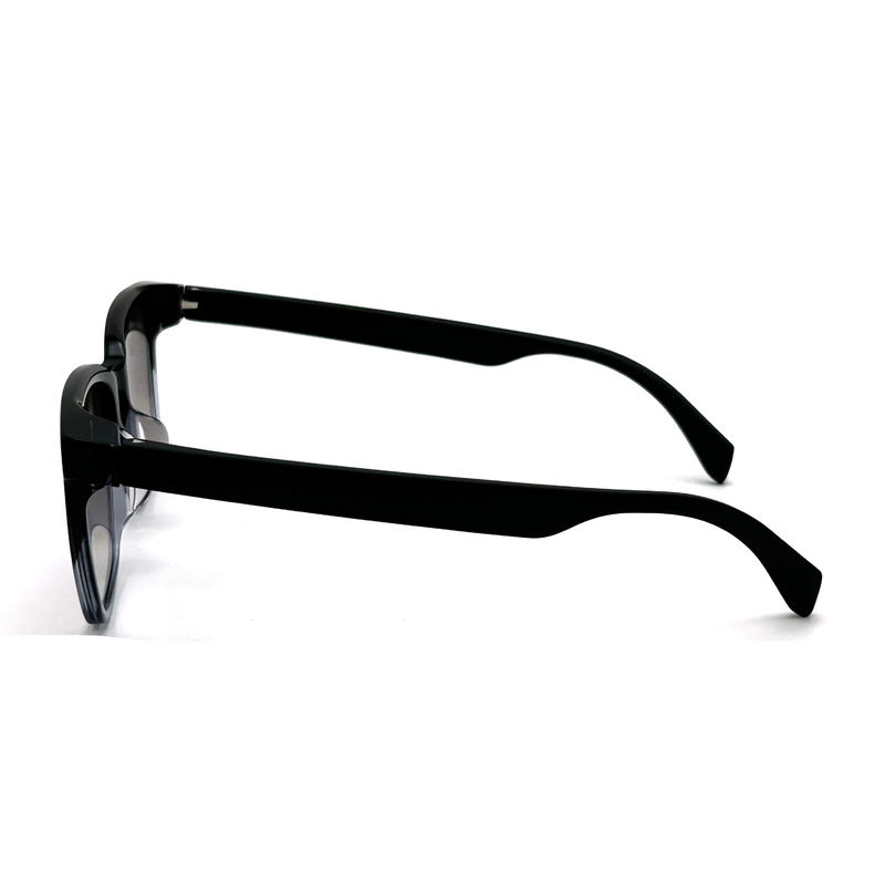 AS110 Lunettes de soleil unisexes carrées avec cadre en acétate 100% protection UV et lentille CR 39